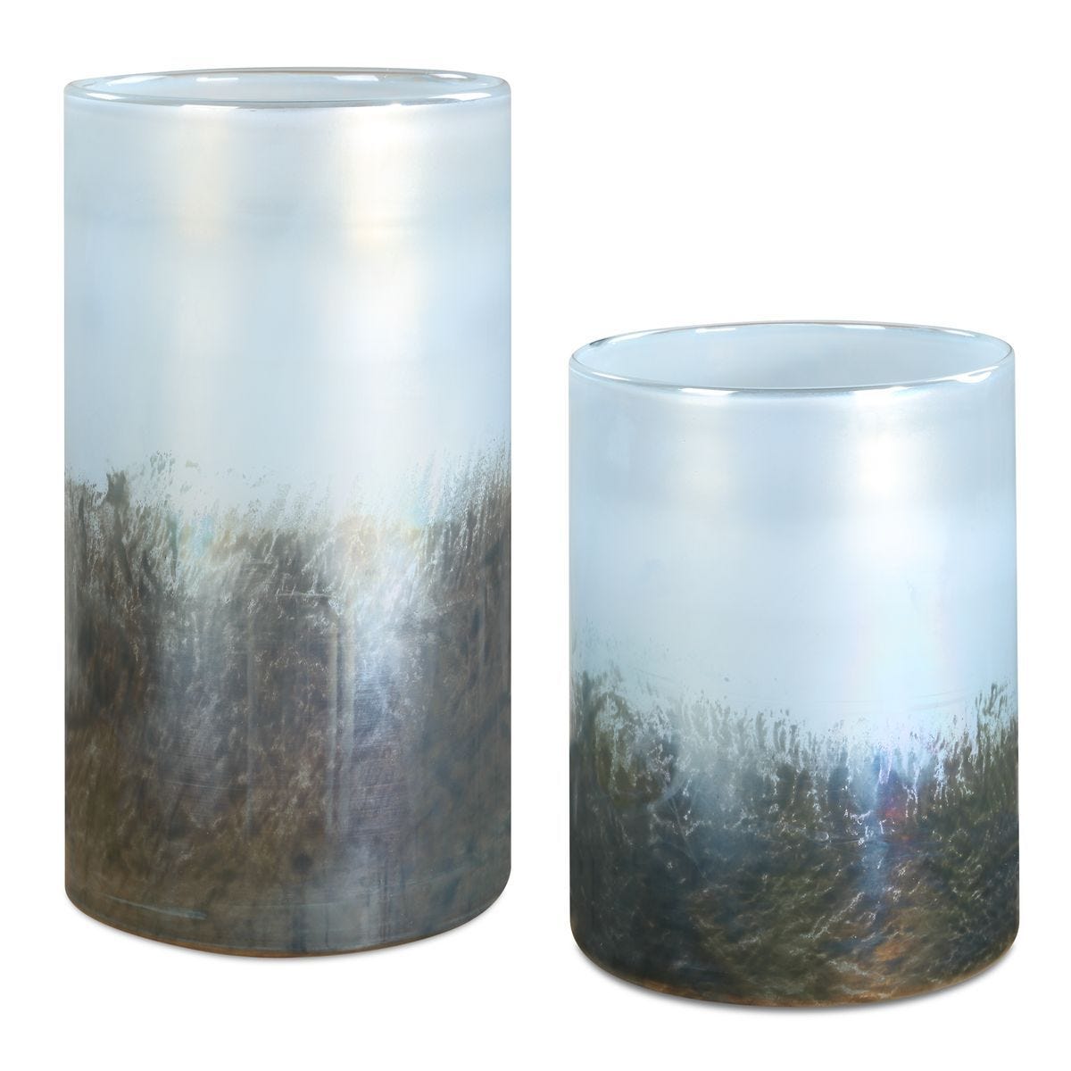 Midnight Mist Vases, S/2 - modern accessories for a personalized living space | Image 1 | InSTYLE Home & Rugs