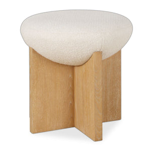 Lainie Accent Stool - perfect for small spaces | Image 2 | InSTYLE Home & Rugs
