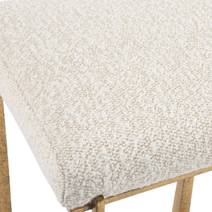 Midas Counter Stool, Gold - ergonomic design for comfort | Image 7 | InSTYLE Home & Rugs