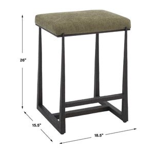 Midas Counter Stool, Bronze - ergonomic design for comfort | Image 9 | InSTYLE Home & Rugs
