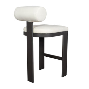 Bolster Back Outdoor Bar Stool - compact and stylish design | Image 3 | InSTYLE Home & Rugs