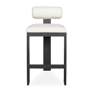 Bolster Back Outdoor Bar Stool - compact and stylish design | Image 1 | InSTYLE Home & Rugs