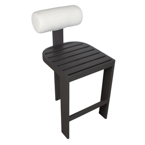 Bolster Back Outdoor Bar Stool - compact and stylish design | Image 9 | InSTYLE Home & Rugs