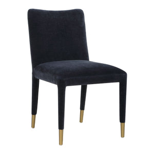 Conifer Dining Chair, Indigo, 2 Per Box, Priced Each - elegant seating for dining areas | Image 4 | InSTYLE Home & Rugs