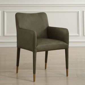 Conifer Dining Armchair, Pine - modern accent armchair for stylish interiors | Image 3 | InSTYLE Home & Rugs