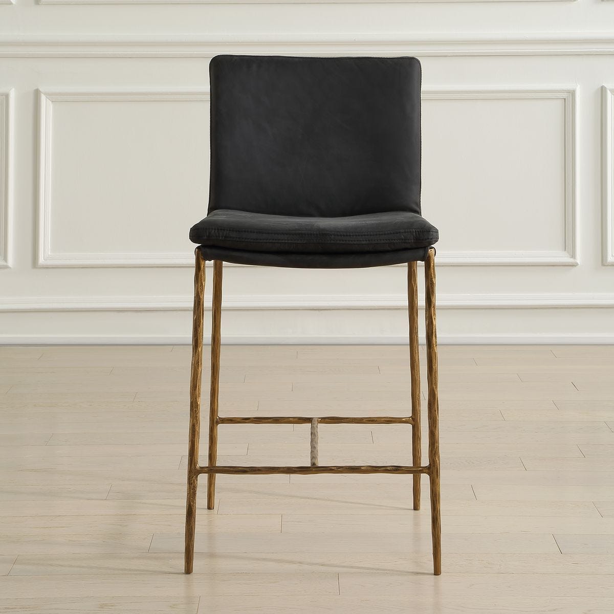 Ascend Counter Stool, Charcoal - ergonomic design for comfort | Image 1 | InSTYLE Home & Rugs