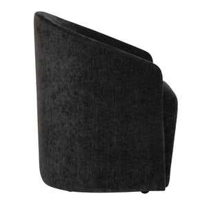 Harbor Dining Chair, Charcoal - elegant seating for dining areas | Image 5 | InSTYLE Home & Rugs