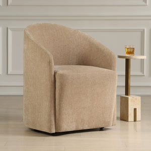 Harbor Dining Chair, Flax - stylish chairs for any table | Image 3 | InSTYLE Home & Rugs
