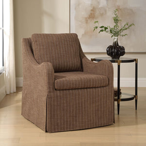 Luisa Swivel Chair - comfortable seating for dining and office spaces | Image 3 | InSTYLE Home & Rugs