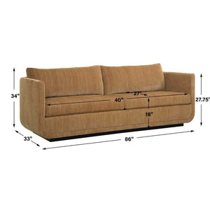 Abound Sofa, Ginger - comfortable sofa for modern living | Image 9 | InSTYLE Home & Rugs