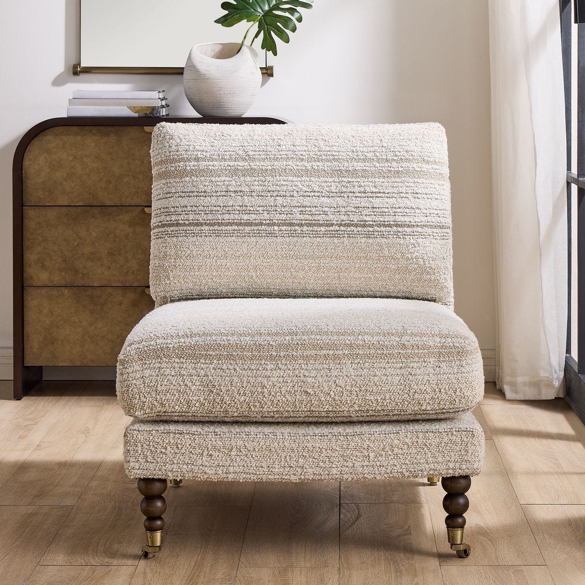 Chatsworth Accent Chair - stylish accent chair to elevate your living room decor | Image 1 | InSTYLE Home & Rugs