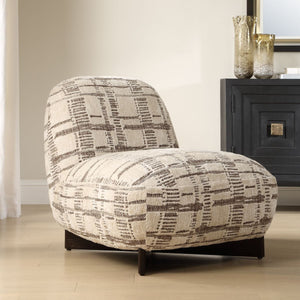 Evans Accent Chair - compact accent chair for adding personality to any room | Image 3 | InSTYLE Home & Rugs