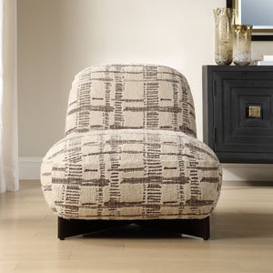 Evans Accent Chair - compact accent chair for adding personality to any room | Image 1 | InSTYLE Home & Rugs