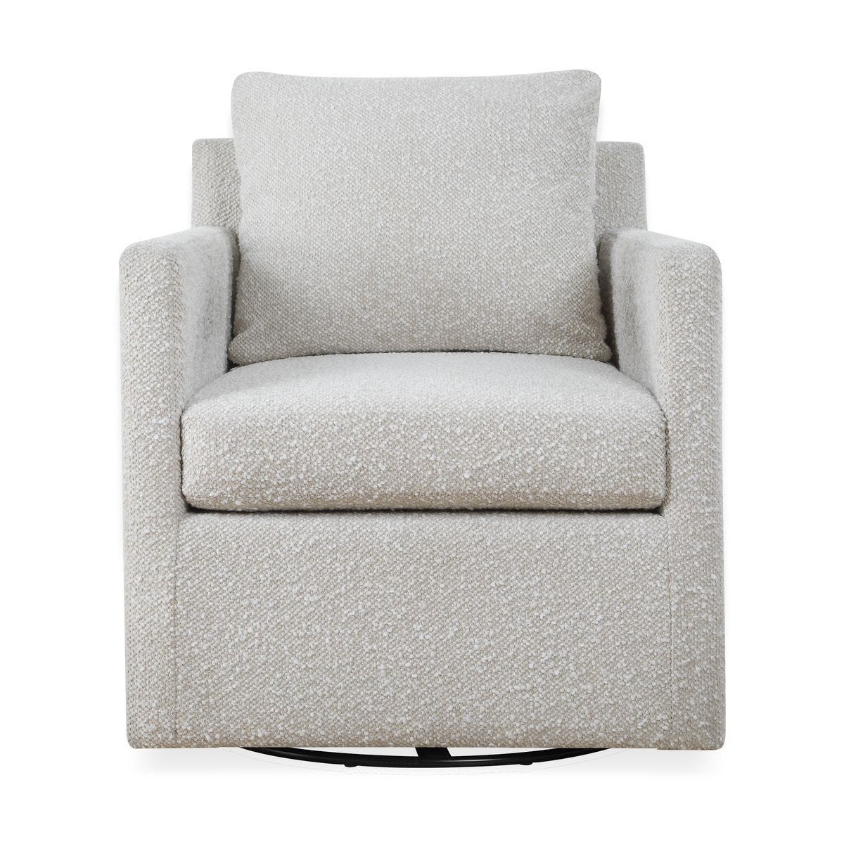Tisdell Swivel/Glider, Cream - | Image 2 | InSTYLE Home & Rugs