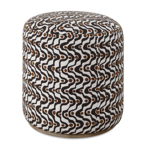 Cas Ottoman, Espresso - chic ottoman for living rooms | Image 2 | InSTYLE Home & Rugs