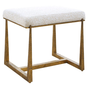 Midas Small Bench, Gold - stylish bench for any space | Image 4 | InSTYLE Home & Rugs