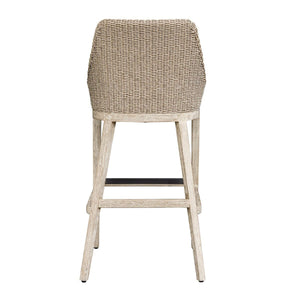 Paloma Outdoor Bar Stool - comfortable bar stool with ergonomic design for long-lasting use | Image 9 | InSTYLE Home & Rugs