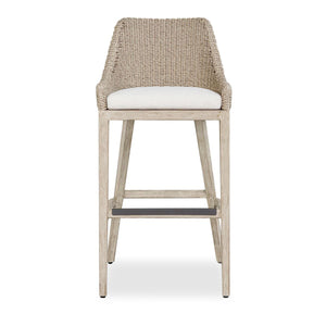 Paloma Outdoor Bar Stool - comfortable bar stool with ergonomic design for long-lasting use | Image 2 | InSTYLE Home & Rugs