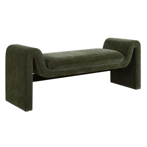 Manson Bench, Moss - perfect for entryways or patios | Image 6 | InSTYLE Home & Rugs
