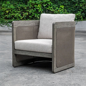 Dartmoor Outdoor Lounge Chair - perfect for casual unwinding | Image 1 | InSTYLE Home & Rugs