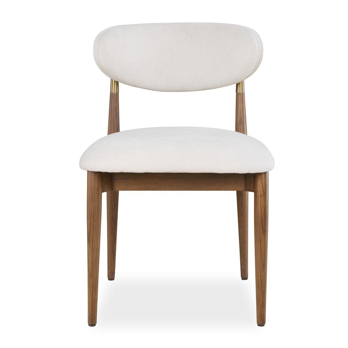 Moxie Armless Dining Chair, Walnut, 2 Per Box, Priced Each - comfortable dining experience | Image 2 | InSTYLE Home & Rugs