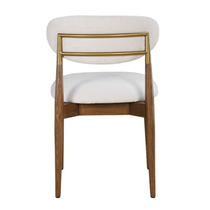 Moxie Armless Dining Chair, Walnut, 2 Per Box, Priced Each - comfortable dining experience | Image 5 | InSTYLE Home & Rugs