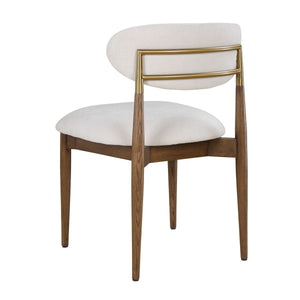 Moxie Armless Dining Chair, Walnut, 2 Per Box, Priced Each - comfortable dining experience | Image 6 | InSTYLE Home & Rugs