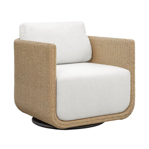 Santorini Outdoor Swivel Lounge Chair - stylish lounge chairs for any room | Image 4 | InSTYLE Home & Rugs