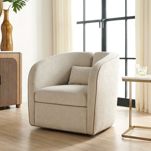 Vega Swivel Chair - comfortable seating for dining and office spaces | Image 1 | InSTYLE Home & Rugs