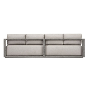 Remsen 4 Seater Outdoor Sofa, Weathered Gray/Dove - comfortable sofa for modern living | Image 4 | InSTYLE Home & Rugs