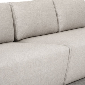Remsen 4 Seater Outdoor Sofa, Weathered Gray/Dove - comfortable sofa for modern living | Image 6 | InSTYLE Home & Rugs