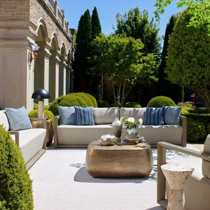 Remsen 4 Seater Outdoor Sofa, Weathered Gray/Dove - comfortable sofa for modern living | Image 9 | InSTYLE Home & Rugs