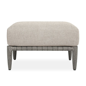 Borneo Outdoor Ottoman, Dove - comfortable ottoman for any room | Image 1 | InSTYLE Home & Rugs