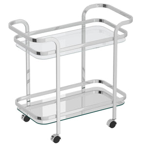 Zedd 2-Tier Bar Cart - available in various heights | Image 1 | InSTYLE Home & Rugs
