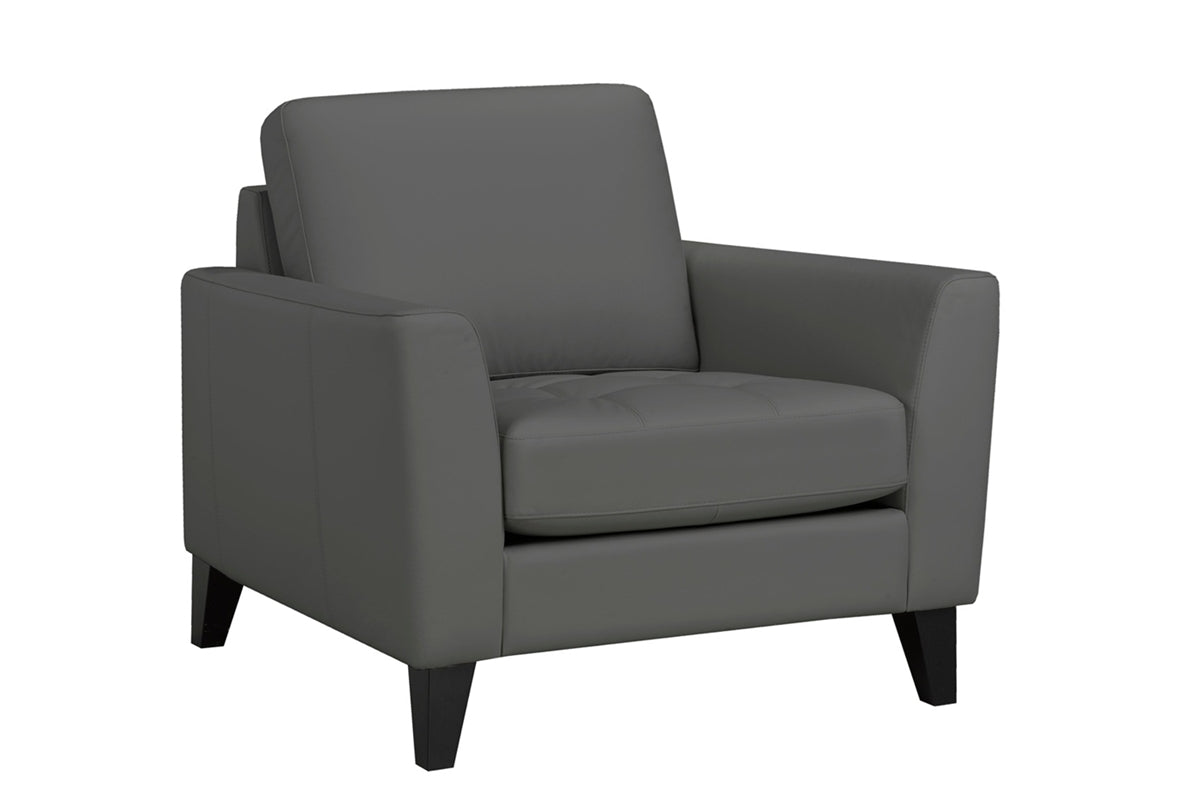 Draper Genuine Leather Armchair