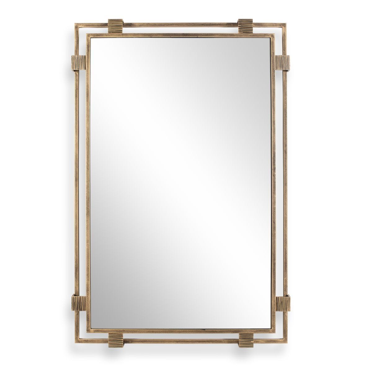 Elsher Mirror - modern mirror with sleek design for contemporary interiors | Image 1 | InSTYLE Home & Rugs
