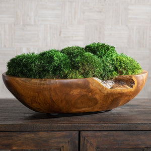 Kinsale Moss Centerpiece - decor accents and accessories for every room | Image 3 | InSTYLE Home & Rugs
