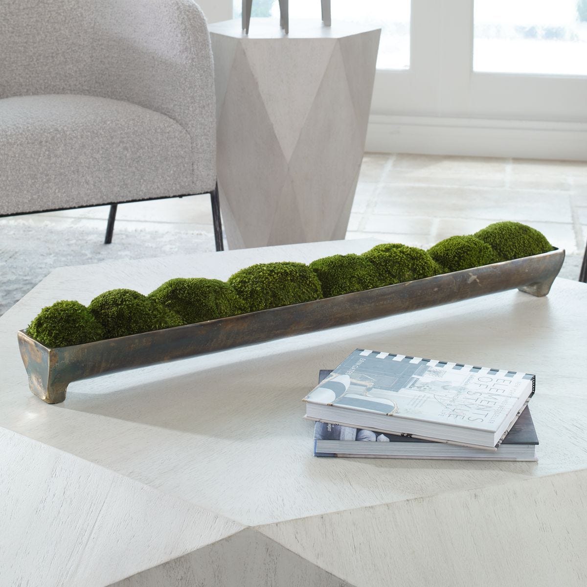Canal Moss Centerpiece, Large - stylish home accessories to complete your decor | Image 1 | InSTYLE Home & Rugs