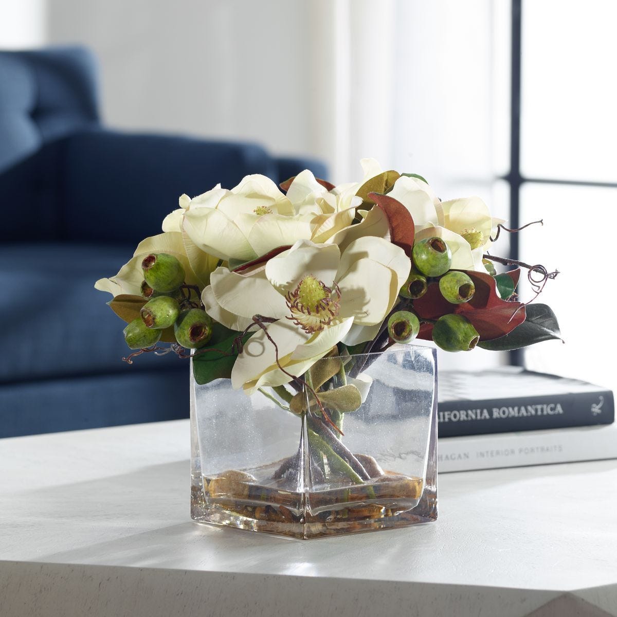 Dobbins Magnolia Bouquet - modern accessories for a personalized living space | Image 1 | InSTYLE Home & Rugs