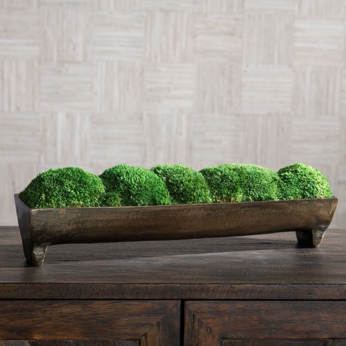 Canal Moss Centerpiece, Small - modern accessories for a personalized living space | Image 1 | InSTYLE Home & Rugs