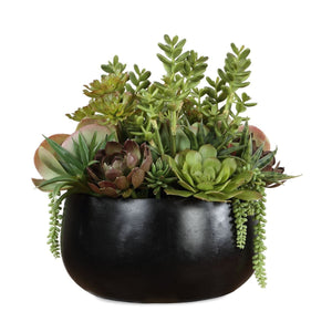 Mico Indoor-Outdoor Succulent Centerpiece - modern accessories for a personalized living space | Image 2 | InSTYLE Home & Rugs