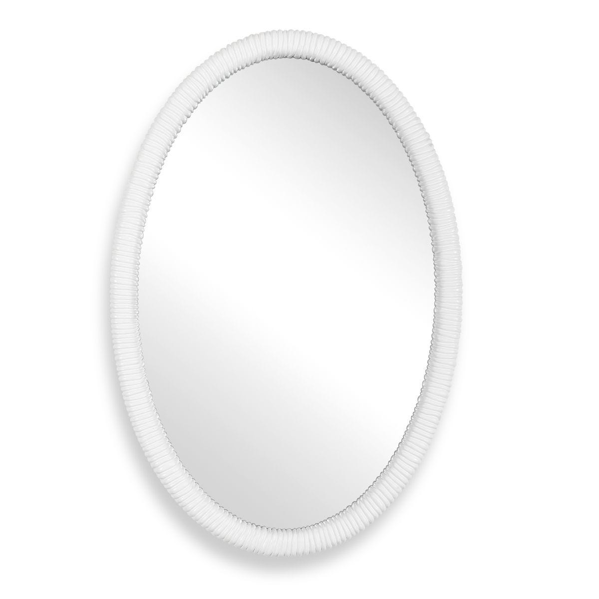 Bali Oval Mirror - elegant mirror for adding style and light to any room | Image 1 | InSTYLE Home & Rugs