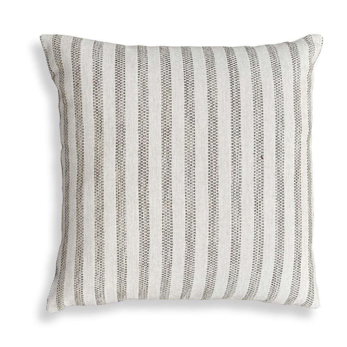 Basket Stripe Outdoor Pillow - stylish home accessories to complete your decor | Image 2 | InSTYLE Home & Rugs