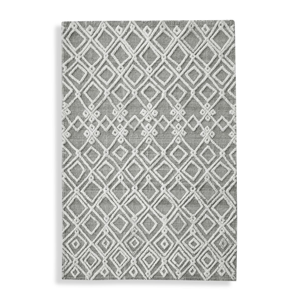 Sieano, Gray-Ivory 73070-8 - stylish rug with modern patterns for a chic home decor | Image 1 | InSTYLE Home & Rugs