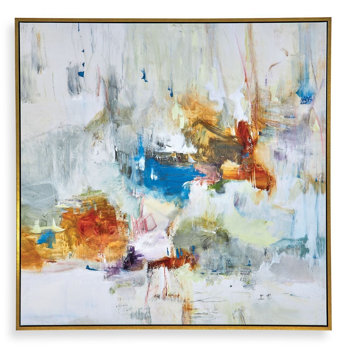 In The Beginning Framed Canvas - bold and creative art for unique interior décor | Image 1 | InSTYLE Home & Rugs
