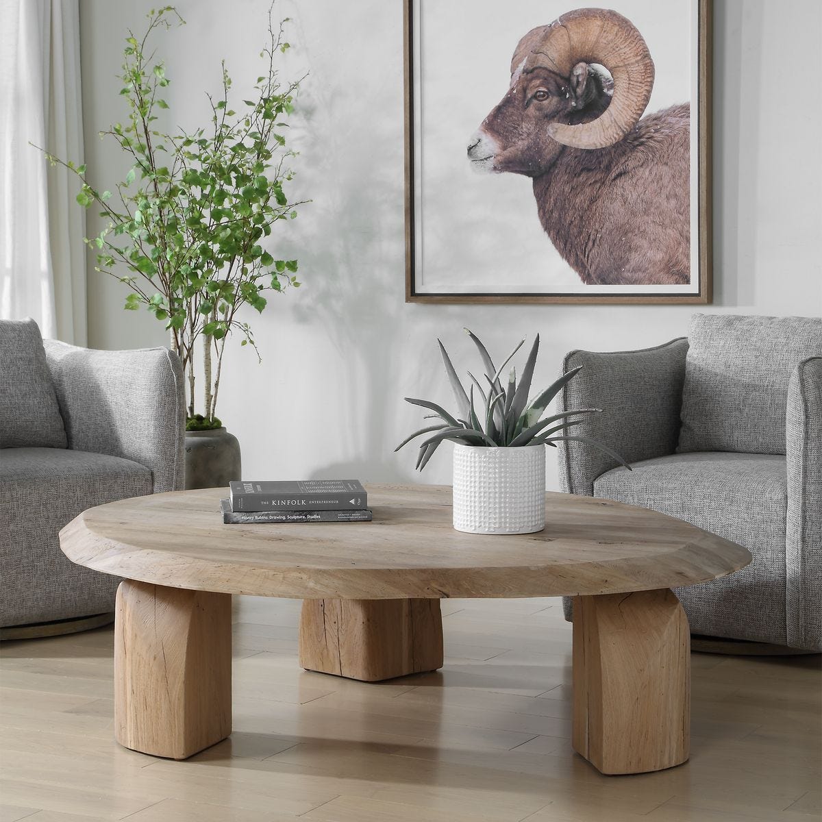 Tiernan Coffee Table, 2 Cartons - functional centerpieces for homes | Image 2 | InSTYLE Home & Rugs