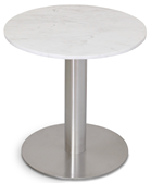 Tango Marble End Table - contemporary end table for sofas | Image 1 | InSTYLE Home & Rugs