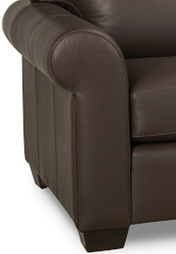 Superstyle® 88" x 39" Leather Stationary Sofa