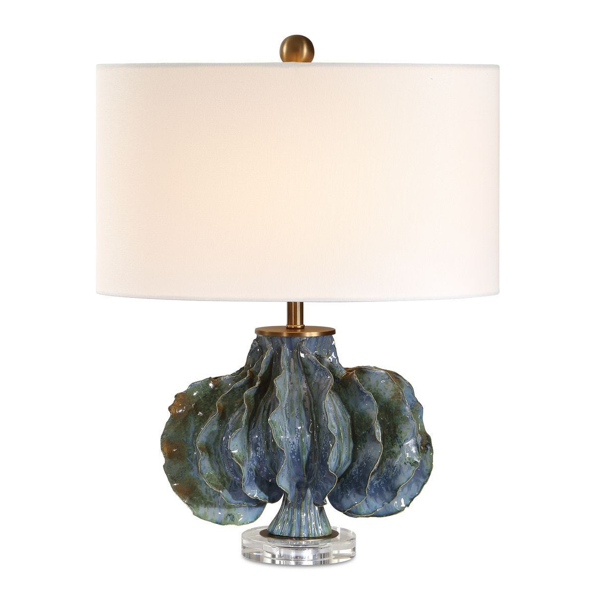 Ruffle Up Table Lamp - perfect lighting for modern homes | Image 1 | InSTYLE Home & Rugs