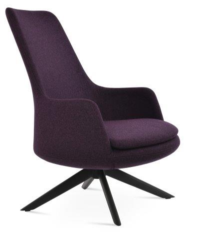 Dervish Lounge High Back Sword Lounge Base - modern design for any room | Image 1 | InSTYLE Home & Rugs